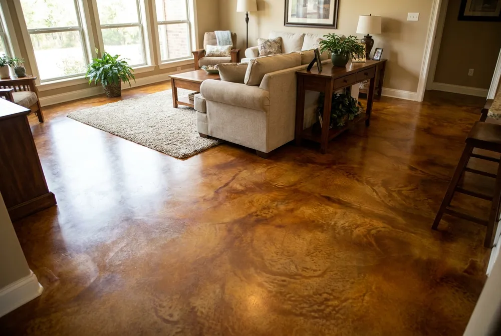 Stained Concrete, Grove City Coatings